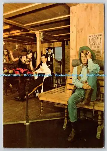 D312642 Western Saloon. MC. Museo COLON de Figuras de Cera. Plaza Colon. Madrid