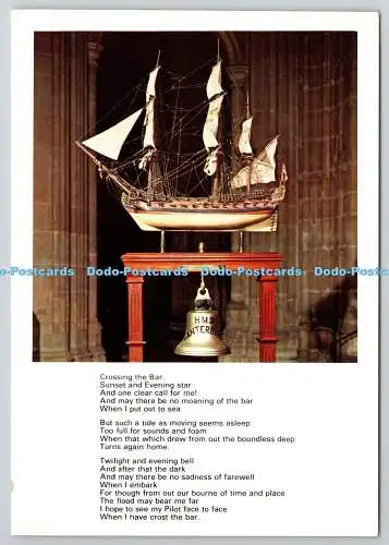 D312804 Glocke von der H. M. S Canterbury. Judges for Cathedral Gifts Limited. Ha