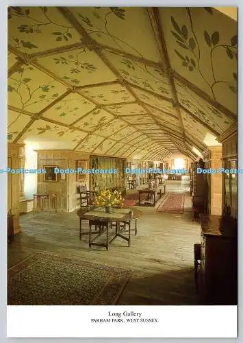 D312879 Long Gallery. Parham Park. West Sussex. Die Hillingdon Presse. Uxbridge