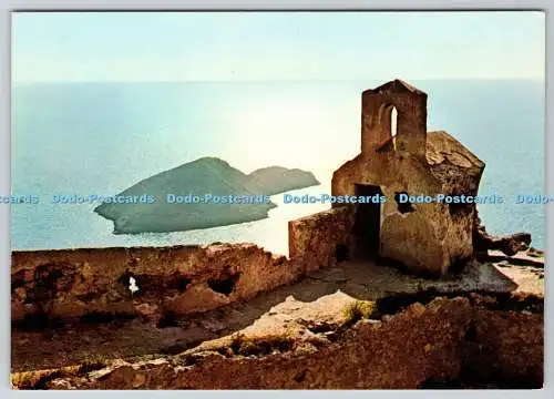 D312926 Monte Argentario. Porto Ercole. L Isolotto Visto dal Forte Stella. Kodak