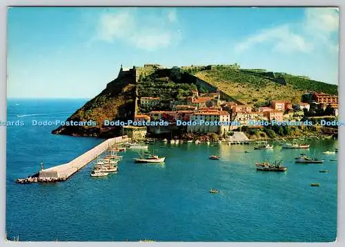 D312938 Porto Ercole. Panorama Foreshartening. Kodak Ektachrome. Flli Pagano.