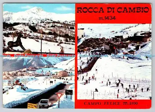 D312950 Rocca di Cambio. Campo Felice. Pietrosanti Sport. Kodak Ektachrome. Mult