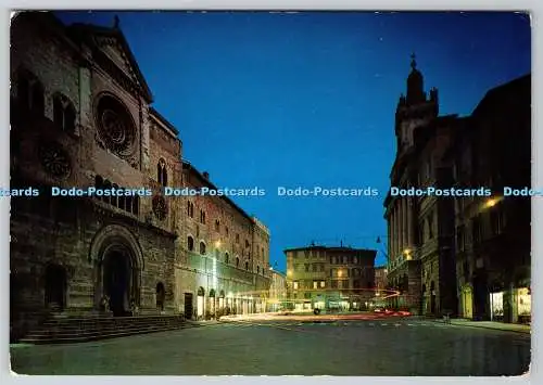 D312952 Foligno Di Notte. Platz der Republik. Multigraf Terni. Kodak Ektachrome