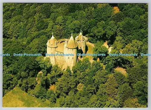 D312986 Castell Coch. Tongwynlais. South Glamorgan. Air View. Y Swyddfa Gymreig