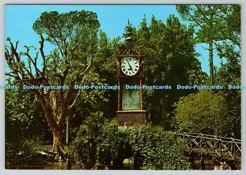 D316906 Roma. Giardini del Pincio Orologio dell acqua. Thaon di Revel. Palermo