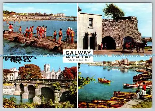 D314073 Irland. Galway und Salthill. John Hinde F.R.P.S. Dublin. Nr. 2. PM.