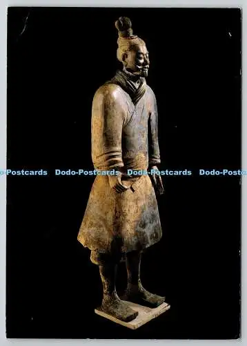 D322130 Leichter Infanterist. Qin-Dynastie. Museum der Terrakottakrieger und ho