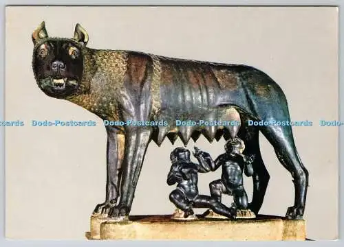D316907 Roma. Kapitolinisches Museum. Sie Wolf Etrusker Werk 4 bis 5. Jahrhundert. B. C