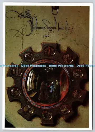 D322131 Jan van Eyck. Die Arnolfini-Hochzeit. National Gallery Publications Ltd