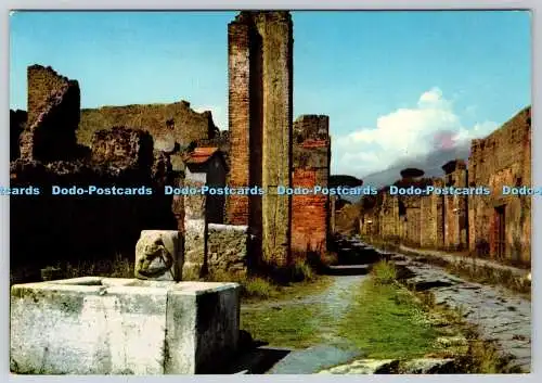 D316909 Pompeji. Vesuvstraße. Vincenzo Carcavallo. Napoli. AUTO. Kodak Ektachr