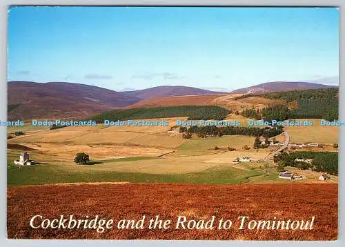 D314077 Aberdeenshire. Cockbridge und Road to Tomintoul. Whiteholme. Dundee. N.