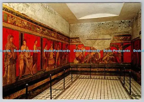 D316915 Pompeji. Villa dei Misteri. Halle des großen Gemäldes. Vincenzo Carcavallo