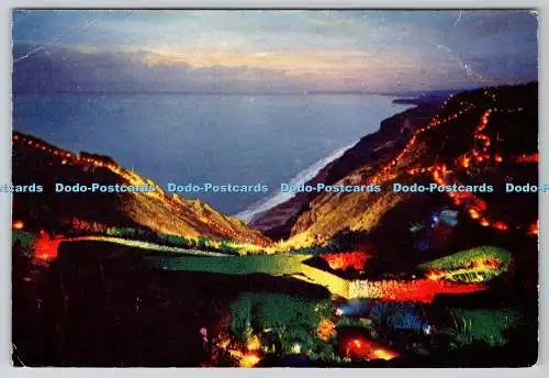 D316934 Die Illuminationen. Blackgang Chine. J. Arthur Dixon. PM Süßwasserinsel