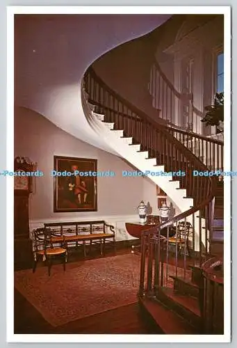 D322159 Nathaniel Russell House. Ernest Ferguson. Charleston Post Card Co. S. C.