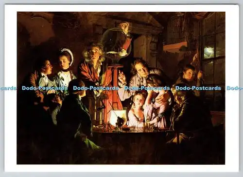 D313122 Ein Experiment an einem Vogel in der Luftpumpe. Joseph Wright von Derby. Die Nat