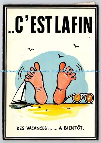 D322161 C Estlafin. Des vacances a blientot. Serie C Est la fin. Edition Lyna P