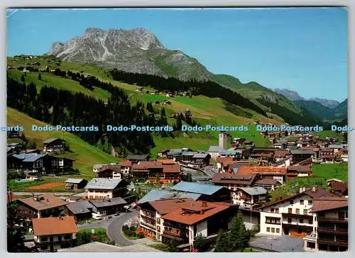 D314123 Lech am Arlberg mit Karhorn. UKW. Franz Milz. Reutte. Tirol. Resort Stam