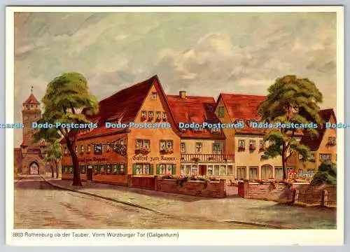 D313140 Gastrof Rappen sait 1603. Bes. Gt. Schmidt. Klischees und Druck. Schneid