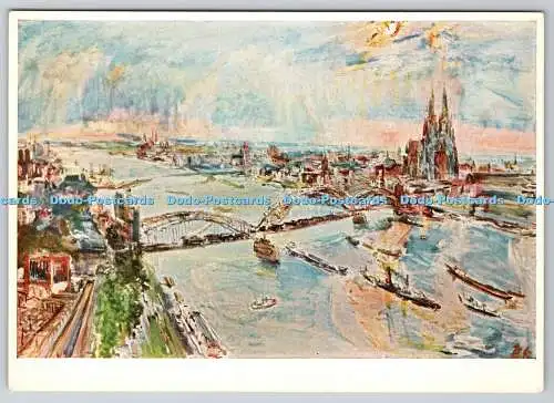 D313141 Bruckmanns Bildkarte. Oskar Kokoschka. Köln. F. Bruckmann. München