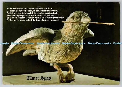 D313146 Ulmer Spatz. Gebr. Metz Ansichtskarten. Tübingen
