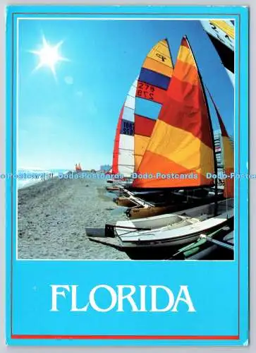 D322193 Florida. Strand. Foto 1987. Floridian Kartenprodukte. Tampa. PM Lakeland.