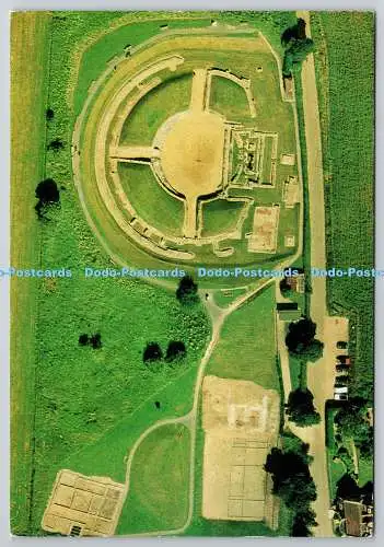 D314140 St. Albans. Römisches Theater von Verulamium. Luftaufnahme. Jagd. Aerofilme