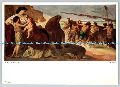D313157 Anselm Feuerbach. Medea. F. A. Ackermanns Kunstverlag. München