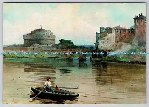 D314153 Castel S. Angelo. Prati di Castello. Museo di Roma. Roma Sparita. E. Roe