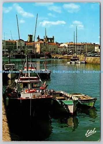D322210 Ile de Re. St. Martin. Charente Maritime. Le Port. P. Viard. Editionen
