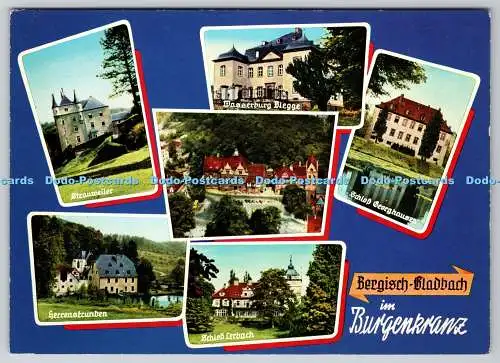 D313171 Burgenkranz. Bergisch Gladbach. Paul Sprenger. Multi View