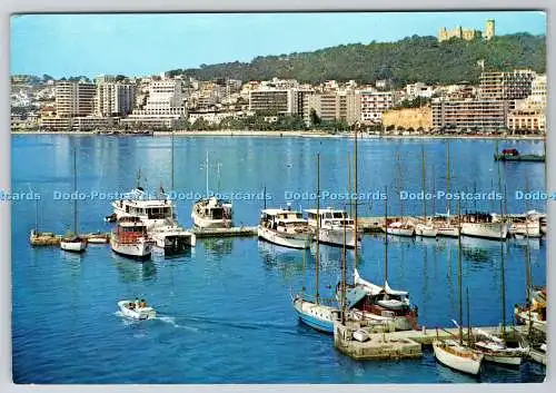 D316991 Mallorca. Balearen. Espana. Palma. Hoteles del Paseo Maritimo. Desde el