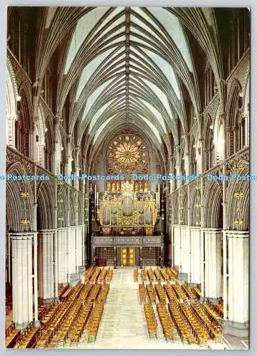 D322219 Norwegen. Trondheim. Innenraum der Kathedrale von Nidaros. Knut Aune Kunstfor