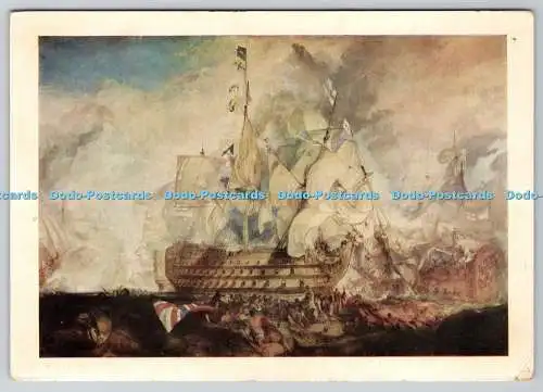 D314171 Greenwich. National Maritime Museum. Der Sieg bei Trafalgar. J.M.W.
