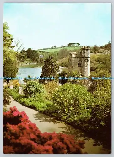D322226 St Just in Roseland Kirche. Cornwall. Beric Tempest und Co. St Ives