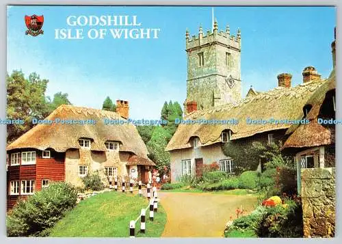 D314173 Isle of Wight. Godshill Church. G. Dean. Sandown. Bay Serie. GD 24. Pos