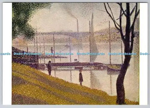 D313197 Georges Seurat. Die Brücke bei Courbevoie. Courtauld Institute Galerien.