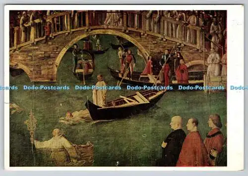D317012 Gentile Bellini. Das Wunder des Kreuzes Reliquie. Galerie Dell Accademia