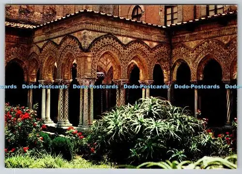 D314186 Italien. Monreale. Innenseite des Kreuzgangs. TS. Tecnograf Spa. Palermo. Fotocol