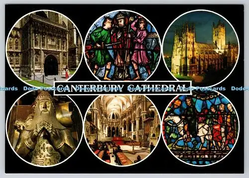 D313200 Kathedrale von Canterbury. Cathedral Gifts Ltd. 1993. Multi View