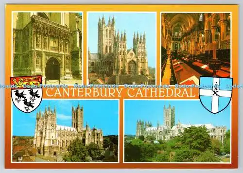 D313206 Kathedrale von Canterbury. J. Salmon Ltd. Sevenoaks. Kent. 1993. Multi View