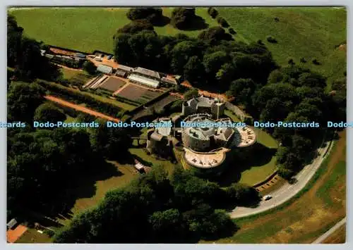 D317028 Schloss Walmer. Kent. Luftansicht von Südosten. Umweltministerium