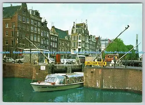 D317035 Langzaam Varen. Amsterdam. Holland. ST.Gebr. Spanjersberg. Rotterdam. A