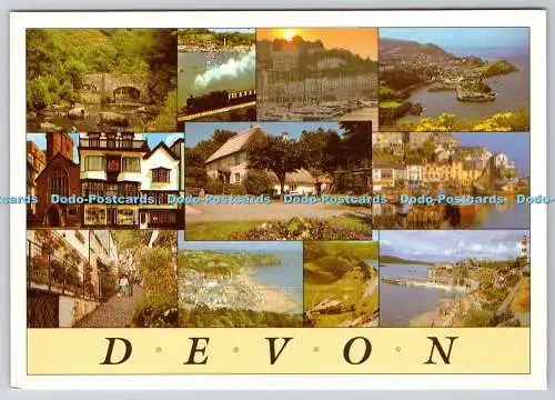 D313225 Devon. John Hinde. Multi View