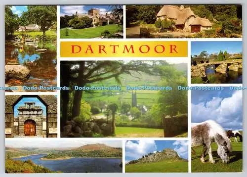 D313226 Dartmoor. John Hinde. Multi View