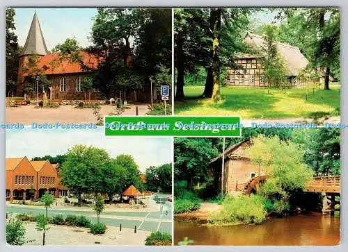D317039 Selsingen. Dieter Wahlen. Stramm Verlag. PM Zeven. 1988. Multi View