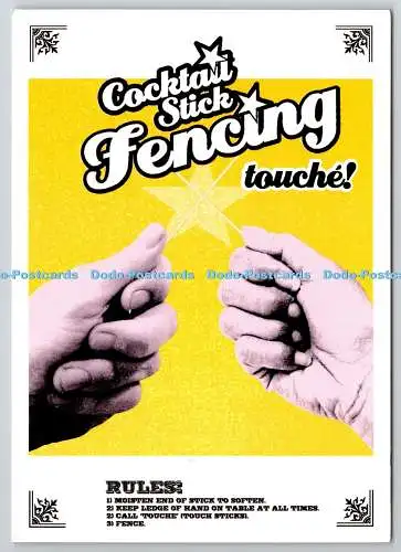 D322280 Cocktail Stick Fechten Touch. Bar Turnier. Boomerang Media