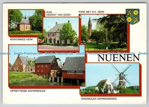 D317049 Nuenen. Boekhandel van de Moosdijk. PM Hertogenbosch. 1992. Multi View
