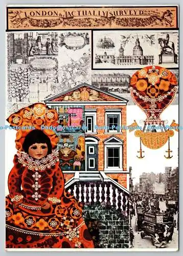 D322285 London Museum von Carol Barker. Aus einem London Transport Plakat von 1969. P