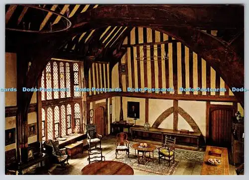 D317053 Great Dixter. Northiam. Sussex. Der Große Saal. Richter. Hastings. Englan