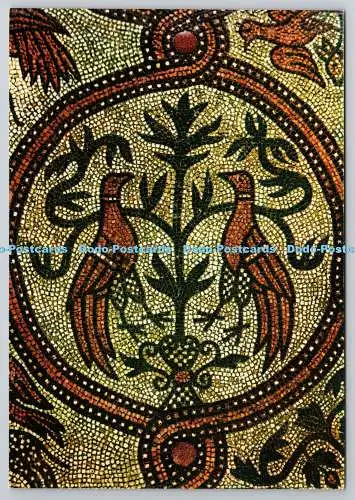 D322290 Venezia. Basilica di S Marco. Mosaikboden XII Jahrhundert. Tauben. ARDO. Pro